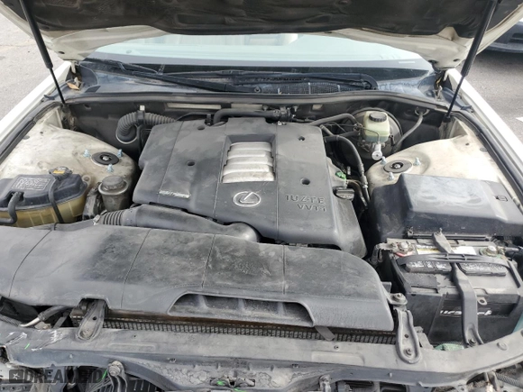 2000 Lexus LS 400 with VIN JT8BH28F9Y0167621, listed as a Copart auction lot 42438605 with 254,587 mi miles and Salvage Title. Bid and sale history available at carsss.com. Image 11.