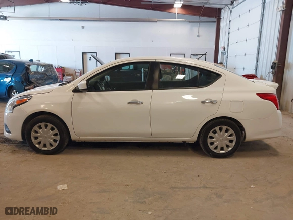 2019 Nissan Versa Sedan SV with VIN 3N1CN7AP1KL881058, listed as a IAAI auction lot 42032907 with 106,842 mi miles. Bid and sale history available at carsss.com. Image 15.