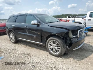 2014 Dodge Durango Citadel with VIN 1C4RDJEG5EC331766, listed as a Copart auction lot 64064154 with 92,018 mi miles and Salvage title. Bid and sale history available at DreamBid. Image 4.