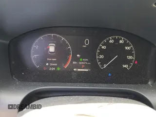 2023 Honda HR-V LX with VIN 3CZRZ1H34PM729931, listed as a Copart auction lot 59405465 with 24,375 mi miles and Salvage title. Bid and sale history available at DreamBid. Image 9.
