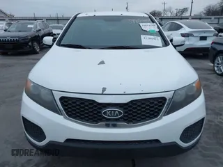 2011 Kia Sorento LX with VIN 5XYKT3A16BG130502, listed as a IAAI auction lot 41281912 with 112,761 mi miles. Bid and sale history available at carsss.com. Image 12.