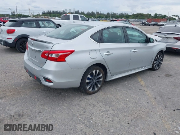 2018 Nissan Sentra S with VIN 3N1AB7AP7JY334393, listed as a IAAI auction lot 41751028 with 91,615 mi miles and . Bid and sale history available at DreamBid. Image 4.