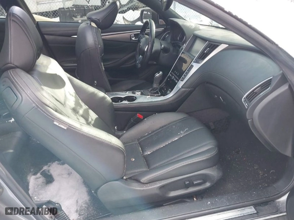 2017 Infiniti Q60 Sport with VIN JN1EV7EL0HM551152, listed as a IAAI auction lot 41358618 with 90,776 mi miles. Bid and sale history available at carsss.com. Image 5.