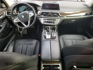 2018 BMW 7 Series 740i xDrive with VIN WBA7E4C5XJGV24003, listed as a Copart auction lot 71395443 with 63,558 mi miles. Bid and sale history available at carsss.com. Image 8.