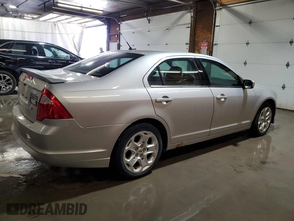 2010 Ford Fusion SE with VIN 3FAHP0HA3AR376341, listed as a Copart auction lot 48744485 with 158,952 mi miles and Salvage Title. Bid and sale history available at carsss.com. Image 3.