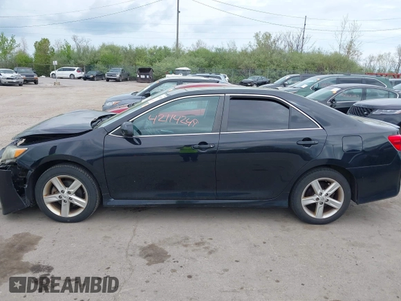 2012 Toyota Camry L with VIN 4T1BF1FK2CU503110, listed as a IAAI auction lot 42114249 with 149,908 mi miles. Bid and sale history available at carsss.com. Image 14.