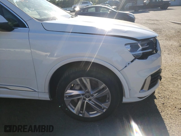 2020 Audi Q7 Premium Plus with VIN WA1LJAF72LD011187, listed as a Copart auction lot 64399252 with 32,573 mi miles and . Bid and sale history available at DreamBid. Image 9.