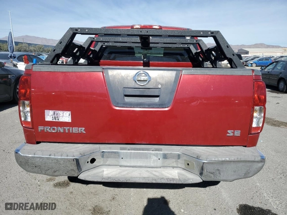 2009 Nissan Frontier SE with VIN 1N6AD07U29C424080, listed as a Copart auction lot 80589814 with 164,011 mi miles and Salvage Title. Bid and sale history available at carsss.com. Image 6.