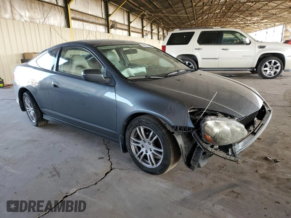 2005 Acura RSX with VIN JH4DC53855S015630, listed as a Copart auction lot 46682125 with 138,779 mi miles and Salvage title. Bid and sale history available at DreamBid. Image 4.