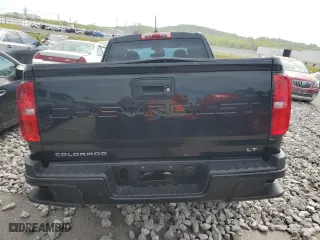2022 Chevrolet Colorado 2WD LT with VIN 1GCHSCEA9N1127752, listed as a Copart auction lot 52124805 with 65,826 mi miles and Clean Title. Bid and sale history available at carsss.com. Image 6.