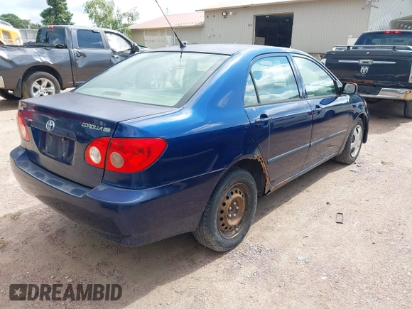 2006 Toyota Corolla CE with VIN JTDBR32E260059410, listed as a IAAI auction lot 42606319 with 243,756 mi miles and . Bid and sale history available at DreamBid. Image 4.