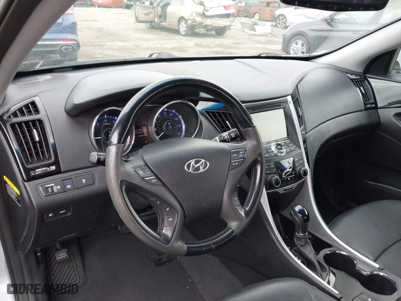 2013 Hyundai Sonata SE with VIN 5NPEC4AC4DH710329, listed as a IAAI auction lot 41849429 with 104,607 mi miles. Bid and sale history available at carsss.com. Image 13.