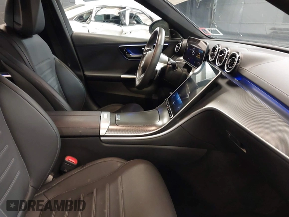 2024 Mercedes-Benz C 300 with VIN W1KAF4HB5RR163791, listed as a IAAI auction lot 41877745 with 7,631 mi miles and . Bid and sale history available at DreamBid. Image 5.