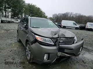 2014 Kia Sorento SX with VIN 5XYKWDA70EG432406, listed as a Copart auction lot 44859275 with 129,610 mi miles and Salvage Title. Bid and sale history available at carsss.com. Image 12.