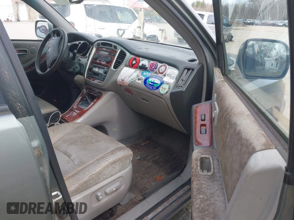 2007 Toyota Highlander Hybrid w/3rd Row with VIN JTEEW21A470047450, listed as a IAAI auction lot 42070268 with 1 mi miles. Bid and sale history available at carsss.com. Image 5.