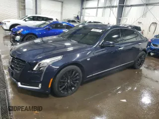 2016 Cadillac CT6 Luxury AWD with VIN 1G6KD5RS6GU167001, listed as a Copart auction lot 43650735 with 0 mi miles and Salvage Title. Bid and sale history available at carsss.com. Image 1.