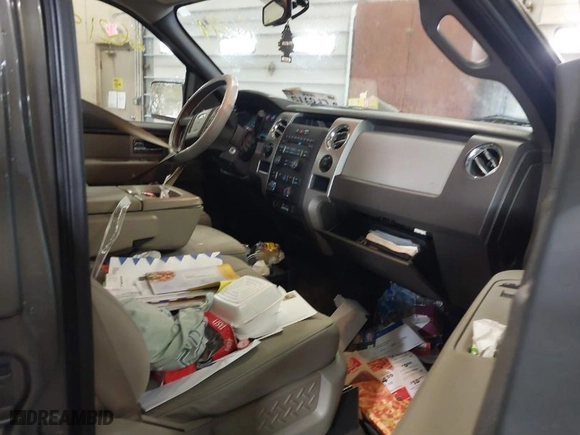 2010 Ford F-150 XL with VIN 1FTFW1EV1AFB68537, listed as a IAAI auction lot 41466219 with 1 mi miles. Bid and sale history available at carsss.com. Image 5.