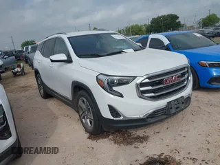 2020 GMC Terrain SLT z VIN 3GKALPEV4LL306123, wystawiony jako IAAI lot #41919696 z przebiegiem Nie podano mil oraz . Historia ofert i sprzedaży dostępna na DreamBid. Obrazek 1.