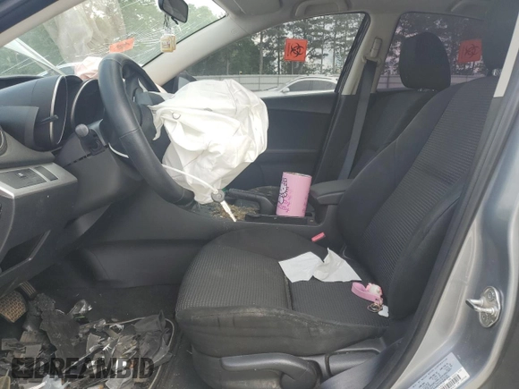 2013 Mazda 3 i SV with VIN JM1BL1TF9D1758005, listed as a Copart auction lot 54146045 with 218,099 mi miles and Salvage title. Bid and sale history available at DreamBid. Image 7.