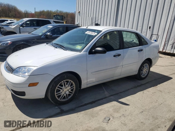 2005 Ford Focus S with VIN 1FAFP34N05W116810, listed as a Copart auction lot 53470475 with 93,708 mi miles and Clean Title. Bid and sale history available at carsss.com. Image 1.