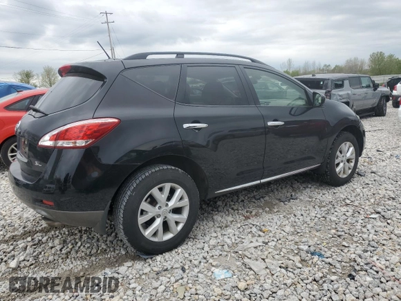 2013 Nissan Murano SV with VIN JN8AZ1MW2DW304176, listed as a Copart auction lot 55404115 with 159,789 mi miles and Clean Title. Bid and sale history available at DreamBid. Image 3.