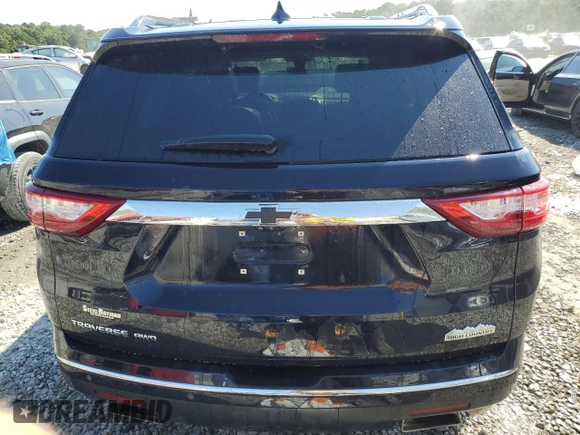 2020 Chevrolet Traverse High Country with VIN 1GNEVNKW4LJ113963, listed as a Copart auction lot 72457154 with 70,760 mi miles and Salvage Title. Bid and sale history available at carsss.com. Image 6.