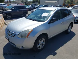 2010 Nissan Rogue S with VIN JN8AS5MT5AW024183, listed as a IAAI auction lot 42228923 with 189,555 mi miles and . Bid and sale history available at DreamBid. Image 2.