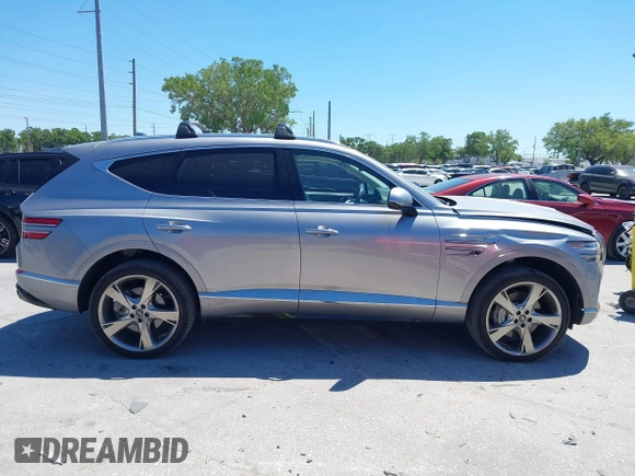2024 Genesis GV80 with VIN KMUHBDSB7RU164027, listed as a IAAI auction lot 41847987 with 20,092 mi miles and . Bid and sale history available at DreamBid. Image 13.