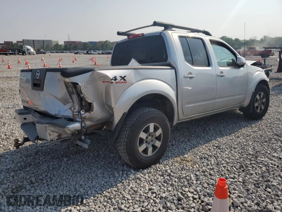 2011 Nissan Frontier Pro-4X with VIN 1N6AD0EV4BC411851, listed as a Copart auction lot 58972745 with Not provided miles and Salvage title. Bid and sale history available at DreamBid. Image 3.