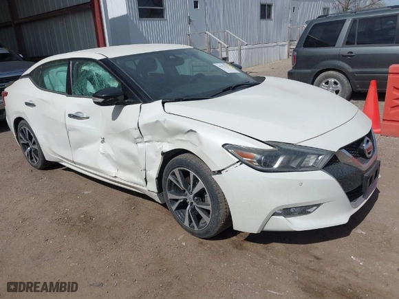 2018 Nissan Maxima SL with VIN 1N4AA6AP6JC366308, listed as a IAAI auction lot 41823787 with 94,020 mi miles. Bid and sale history available at carsss.com. Image 1.