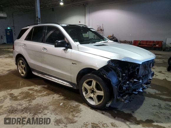 2018 Mercedes-Benz GLE 43 AMG with VIN 4JGDA6EB8JB107469, listed as a Copart auction lot 42088005 with 107,640 mi miles and Salvage Title. Bid and sale history available at DreamBid. Image 4.