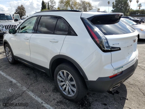 2023 Cadillac XT4 FWD Sport with VIN 1GYFZER48PF219325, listed as a Copart auction lot 45513335 with 6,561 mi miles and Salvage Title. Bid and sale history available at carsss.com. Image 2.