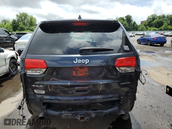 2014 Jeep Grand Cherokee Limited with VIN 1C4RJFBG6EC335397, listed as a Copart auction lot 62770275 with 164,039 mi miles and Non repairable. Bid and sale history available at DreamBid. Image 6.