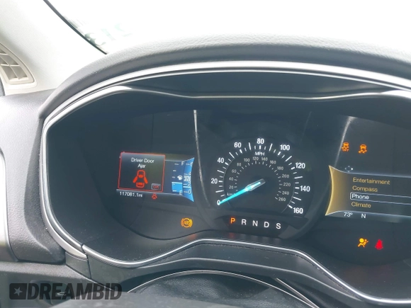 2016 Ford Fusion SE with VIN 3FA6P0H76GR339336, listed as a IAAI auction lot 42525213 with 117,081 mi miles and . Bid and sale history available at DreamBid. Image 7.