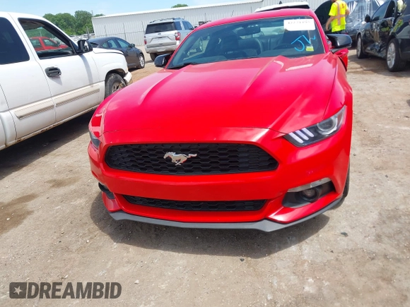 2015 Ford Mustang EcoBoost with VIN 1FA6P8TH7F5366688, listed as a IAAI auction lot 42271195 with 70,044 mi miles and . Bid and sale history available at DreamBid. Image 12.