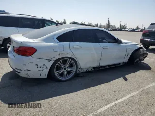 2017 BMW 4 Series 430i with VIN WBA4F7C32HG788519, listed as a Copart auction lot 53916695 with 135,360 mi miles and Clean Title. Bid and sale history available at carsss.com. Image 3.
