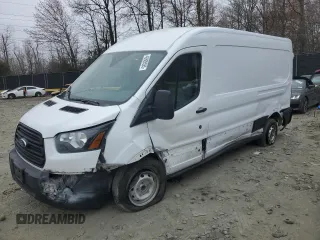 2019 Ford Transit z VIN 1FTYR2CM7KKB04463, wystawiony jako Copart lot #48889585 z przebiegiem 88 264 mil mil oraz Szkoda całkowita • Salvage title. Historia ofert i sprzedaży dostępna na DreamBid. Obrazek 1.