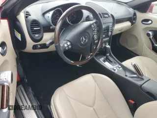 2008 Mercedes-Benz SLK-Class 3.0L with VIN WDBWK54F68F187946, listed as a Copart auction lot 43484745 with 104,011 mi miles and Salvage Title. Bid and sale history available at carsss.com. Image 8.