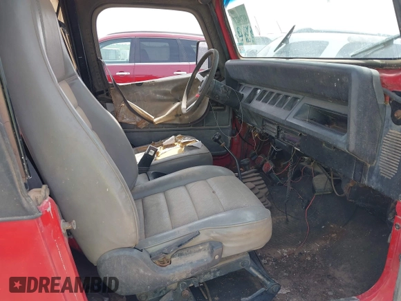 1995 Jeep Wrangler S with VIN 1J4FY19P3SP210704, listed as a IAAI auction lot 41794277 with 145,668 mi miles. Bid and sale history available at carsss.com. Image 5.