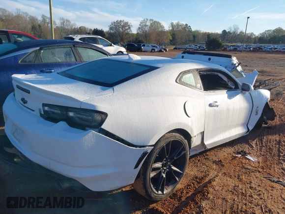 2019 Chevrolet Camaro 1LT z VIN 1G1FB1RX4K0127436, wystawiony jako IAAI lot #41868960 z przebiegiem Nie podano mil oraz . Historia ofert i sprzedaży dostępna na DreamBid. Obrazek 4.