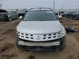 2005 Nissan Murano SL with VIN JN8AZ08T25W300642, listed as a Copart auction lot 44338145 with 169,912 mi miles and Salvage Title. Bid and sale history available at carsss.com. Image 5.