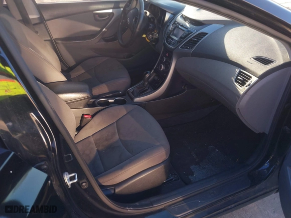 2014 Hyundai Elantra SE with VIN KMHDH4AE7EU082784, listed as a IAAI auction lot 41503767 with 1 mi miles. Bid and sale history available at carsss.com. Image 5.