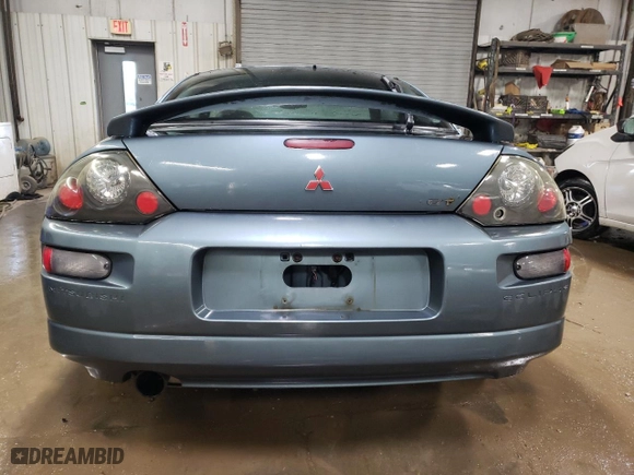 2000 Mitsubishi Eclipse GT with VIN 4A3AC54L3YE136387, listed as a Copart auction lot 84898294 with 191,214 mi miles and Salvage Title. Bid and sale history available at carsss.com. Image 6.