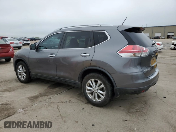 2016 Nissan Rogue SV with VIN KNMAT2MV9GP673965, listed as a Copart auction lot 55348165 with 152,680 mi miles and Clean Title. Bid and sale history available at carsss.com. Image 2.