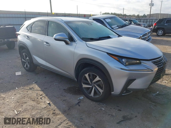 2018 Lexus NX with VIN JTJYARBZ9J2097329, listed as a IAAI auction lot 41776955 with 49,048 mi miles. Bid and sale history available at carsss.com. Image 1.