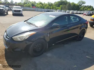 2013 Hyundai Elantra Limited PZEV with VIN 5NPDH4AEXDH203692, listed as a Copart auction lot 53472375 with 173,139 mi miles and Clean Title. Bid and sale history available at carsss.com. Image 1.