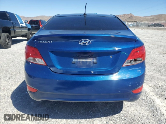 2015 Hyundai Accent GLS with VIN KMHCT4AE9FU907008, listed as a Copart auction lot 66345203 with 110,997 mi miles. Bid and sale history available at carsss.com. Image 6.