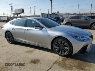 2021 Lexus LS z VIN JTHF51GF2M5008720, wystawiony jako Copart lot #58094635 z przebiegiem 29 010 mil mil oraz Szkoda całkowita • Salvage title. Historia ofert i sprzedaży dostępna na DreamBid. Obrazek 4.