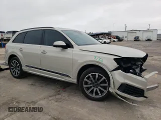 2024 Audi Q7 Premium Plus with VIN WA1LCBF79RD009185, listed as a Copart auction lot 85094024 with 4,448 mi miles and Salvage Title. Bid and sale history available at carsss.com. Image 4.