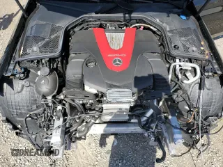 2023 Mercedes-Benz C 43 AMG with VIN W1KWJ6EB8PG119569, listed as a Copart auction lot 57043995 with 14,601 mi miles and Salvage title. Bid and sale history available at DreamBid. Image 11.